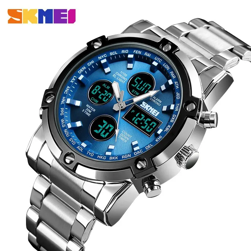 Gold 6138 - Skmei 1389 Orologio Digitale con Display