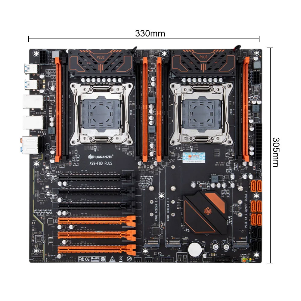 Scheda Madre HUANANZHI X99 F8D - E5 2696 V3 recensione e prezzo